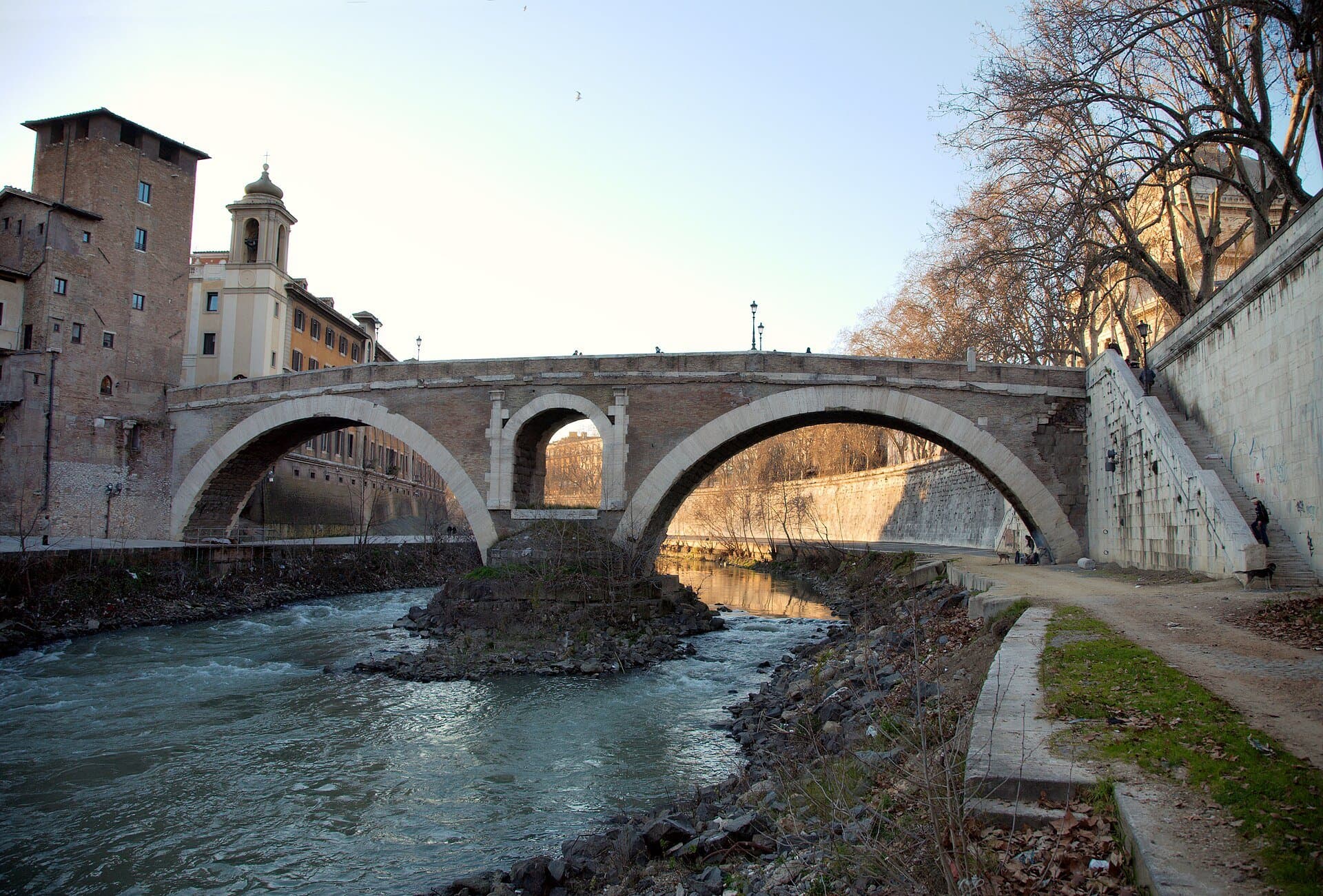 Tiber Island & Pons Fabricius